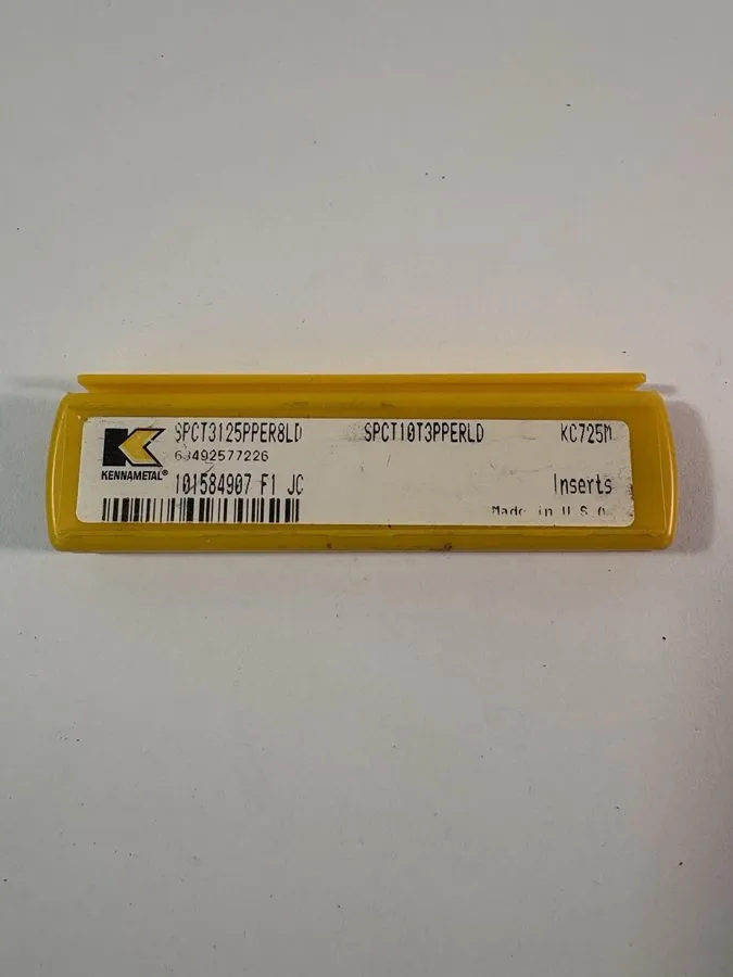 Режущий инструмент KENNAMETAL Carbide Indexable Milling Insert SPCT3125PPER8LD K — фото лота 2