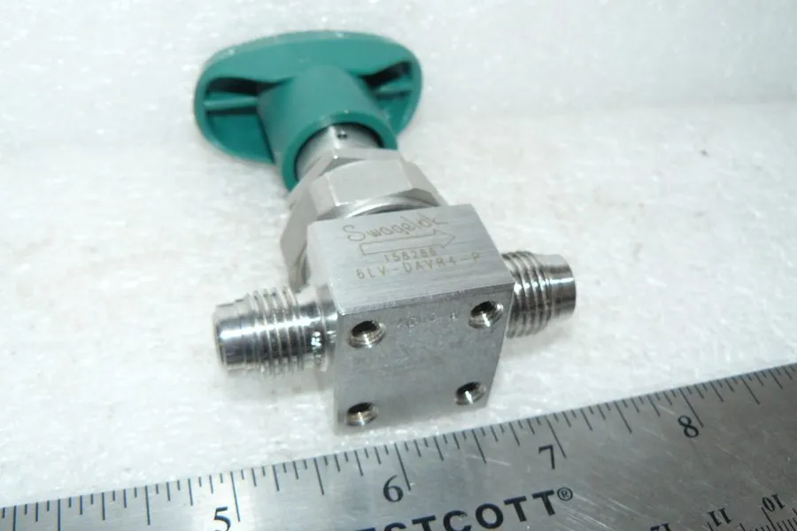 Клапан SWAGELOK 6LV-DAVR4-P STAINLESS STEEL DIAPHRAGM VALVE