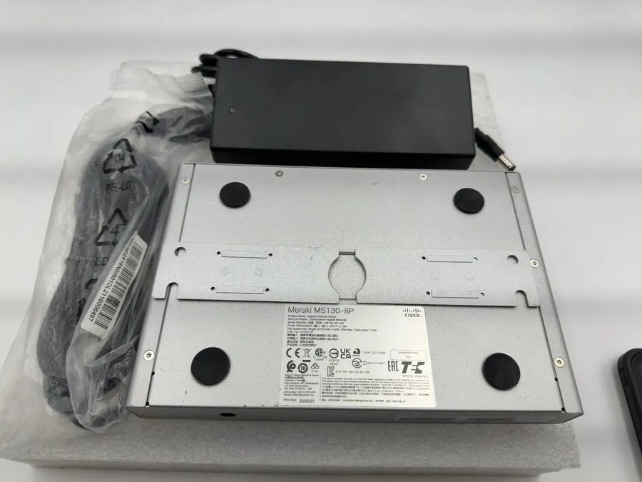 Коммутатор Cisco Meraki MS130-8P-HW 8-Port Cloud-Managed PoE Switch