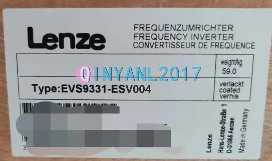 Сервопривод LENZE Servo Drive Inverter EVS9331-ESV004