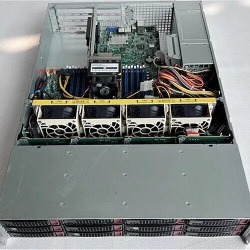 Сервер Supermicro H11SSW-NT EPYC Motherboard Custom Server /12x 3.5" LFF/9364-8I