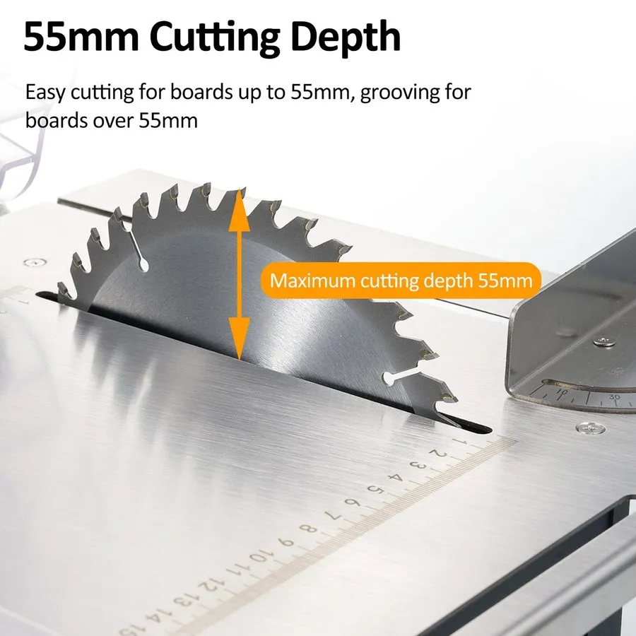 Оборудование ЧПУ 1-Portable Table Saw 1600W Compact Tablesaw 5000RPM Table Saw W — фото лота 2