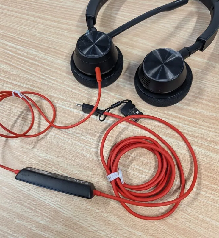 VoIP-шлюз Dell Plantronics Model BW3320-M USB-A Headset Black/ /JUA746