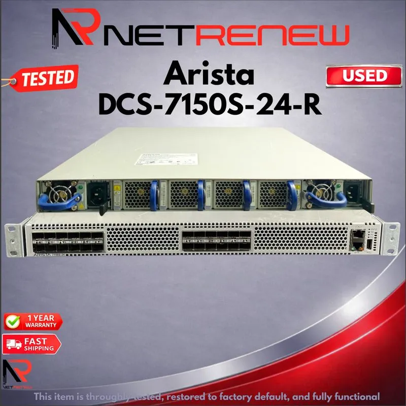 Коммутатор Arista DCS-7150S-24-CL-R 7150 Back to Front Switch 24 x 1/10G SFP+