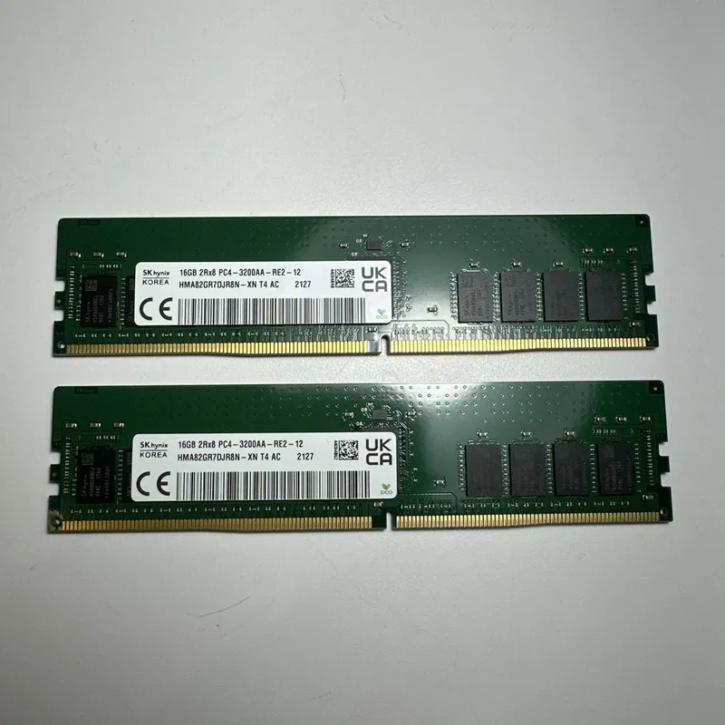Модуль памяти SK Hynix 16GB DDR4-3200MHz 2Rx8 ECC RDIMM Server RAM HMA82GR7DJR8N