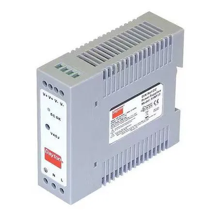 Блок питания DAYTON 33NT17 Power Supply,DIN Rail,50W,12VDC,Plastic