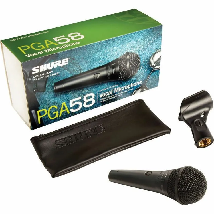 Микрофон Shure PGA58-LC Cardioid Dynamic Vocal Microphone