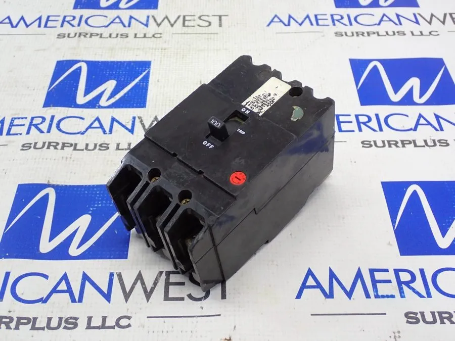 Автоматический выключатель GE General Electric 100A Circuit Breaker, 3-Pole, 480