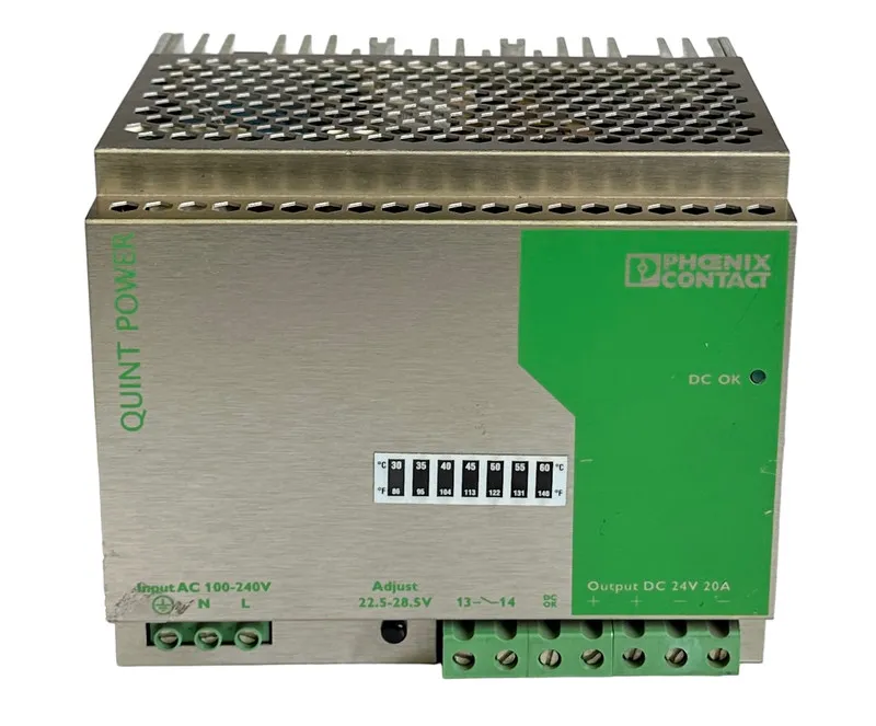 Блок питания Phoenix Contact QUINT-PS-100-240AC/24DC/20A DC Power Supply 24VDC 2