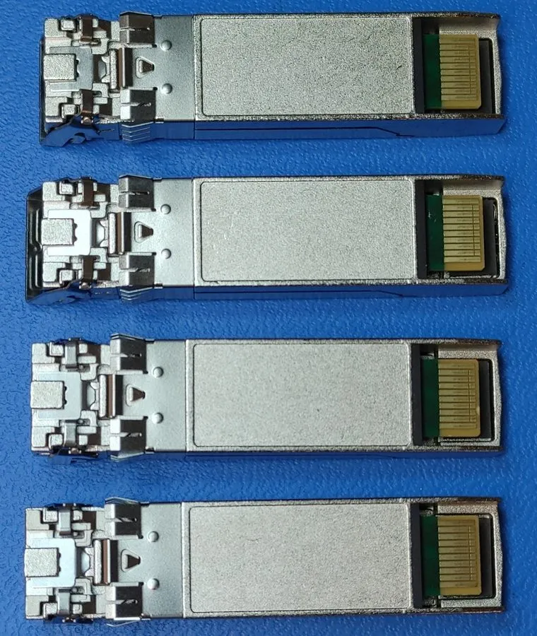Трансивер Avago AFBR-57F5MZ-NA1 16Gb SFP+ 850nm MMF LC Optical Transceiver — фото лота 1
