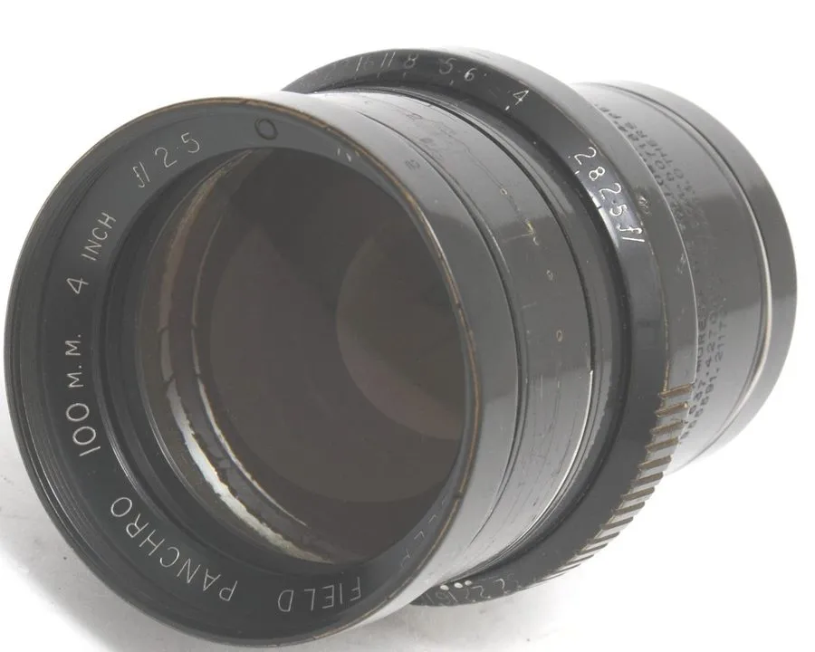 Объектив Taylor Hobson Cooke Deep Field 2.5/100mm Pamchro lens c.1950 clean