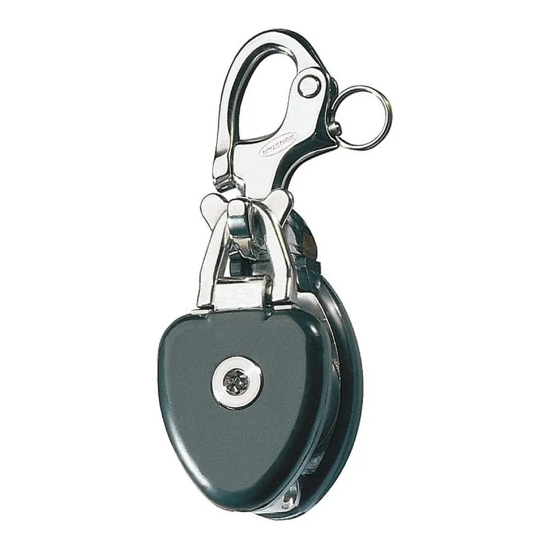 Такелажная скоба RONSTAN RF6730 Pulley Block,Snap Shackle,5/8" Rope dia 4FRU6 — фото лота 1