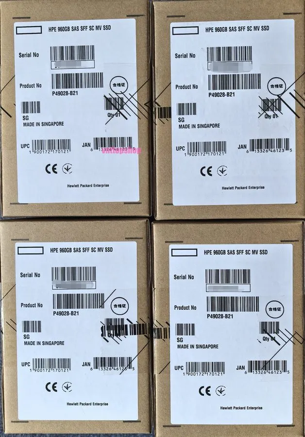 Сервер HPE P49028-B21 P49732-001 960GB SAS 12G 2.5 IN RI SFF GEN9 GEN10 Server S