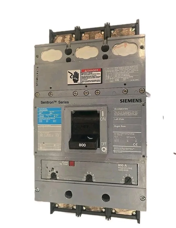 Автоматический выключатель SIEMENS SENTRON SERIES 800 AMP CIRCUIT BREAKER 600 VA — фото лота 1