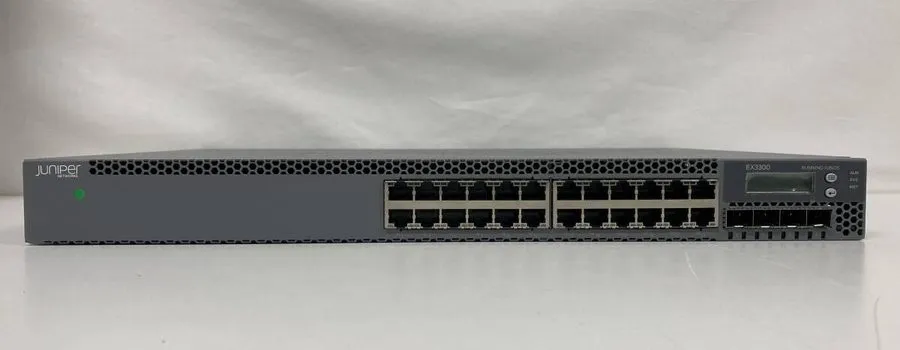 Коммутатор Juniper EX3300-24T -24 Port 1Gb + 4-Port SFP 10Gb Ethernet Switch