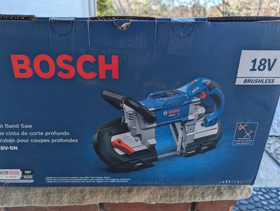 Оборудование ЧПУ BOSCH GCB18V-5N 18v 5" Deep Cut Portable Band Saw Tool Only