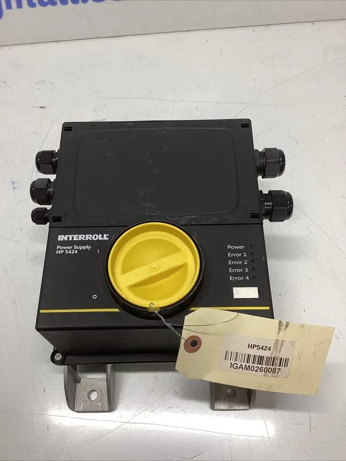 Блок питания Interroll HP 5424 Power Supply 24VDC 3-Phase Conveyor Automation R-