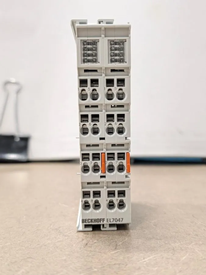 Модуль ввода-вывода Beckhoff EL7047 1-Channel Stepper Motor EtherCAT Terminal 5A — фото лота 2