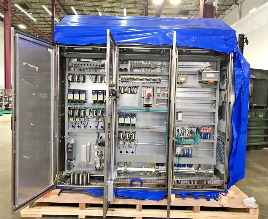Электрооборудование Auxel 3-Door Industrial Control Panel w/ Rittal Blue e+ SK31 — фото лота 1