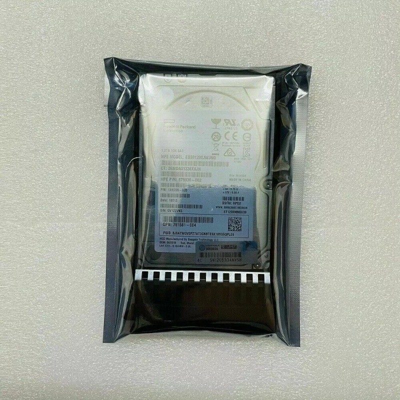 Жёсткий диск HPE J9F48A 787648-001 MSA 1.2TB 10K 12G 2.5 SAS DUAL PORT HDD HARD 