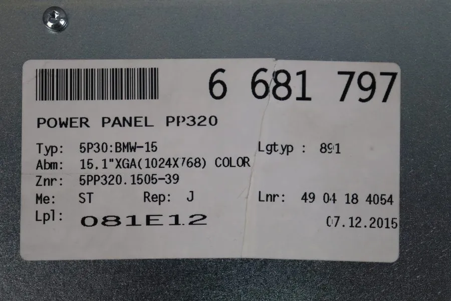 IIoT-устройство B&r 5pp320.1505-39 Power Panel 300 Rev.h0 24vdc