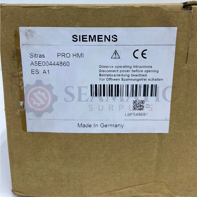Панель оператора Siemens Panel A5E00444860 Sitras PRO HMI KS#01 — фото лота 1