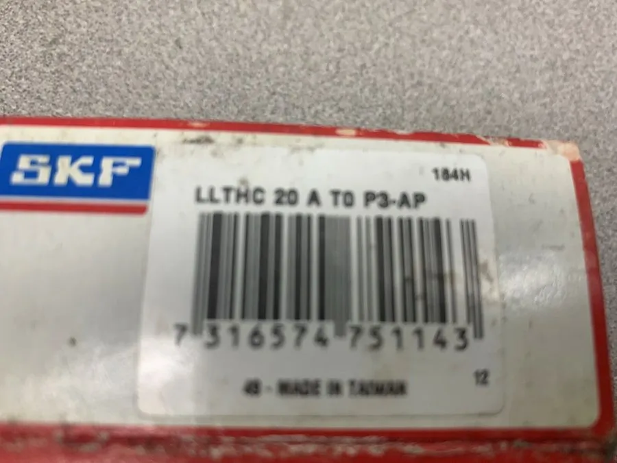 Линейная направляющая LLTHC20 U T2 P5 SKF LINEAR BEARING