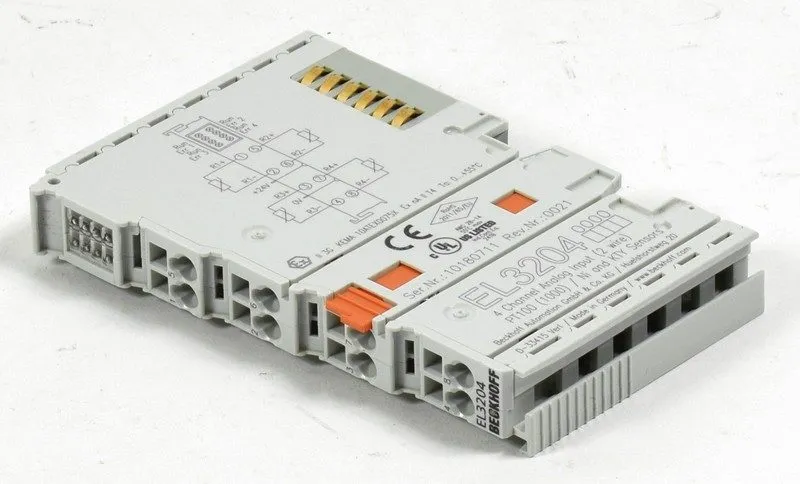 Модуль ввода-вывода Beckhoff EL3204 4-Channel Analog Input Terminal PT100 RTD Et