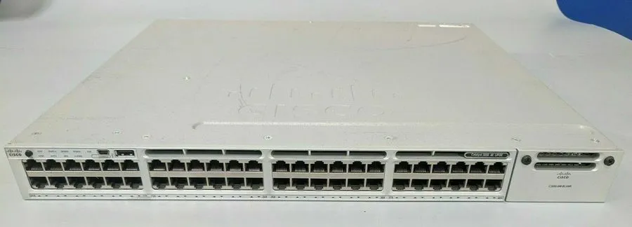 Коммутатор Cisco Catalyst WS-C3850-48U-E Switch 48 Port Gigabit PoE+ 1 Year