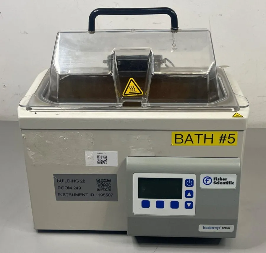 Водяная баня Fisher Scientific Isotemp GPD 05 Heated Waterbath Water Bath FSGPD0