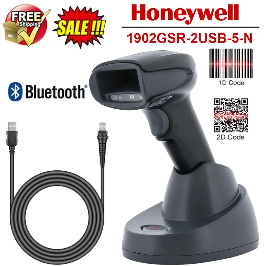 Сканер штрих-кода Honeywell Xenon 1902GSR-2USB-5-N Bluetooth 2D Imager Barcode S