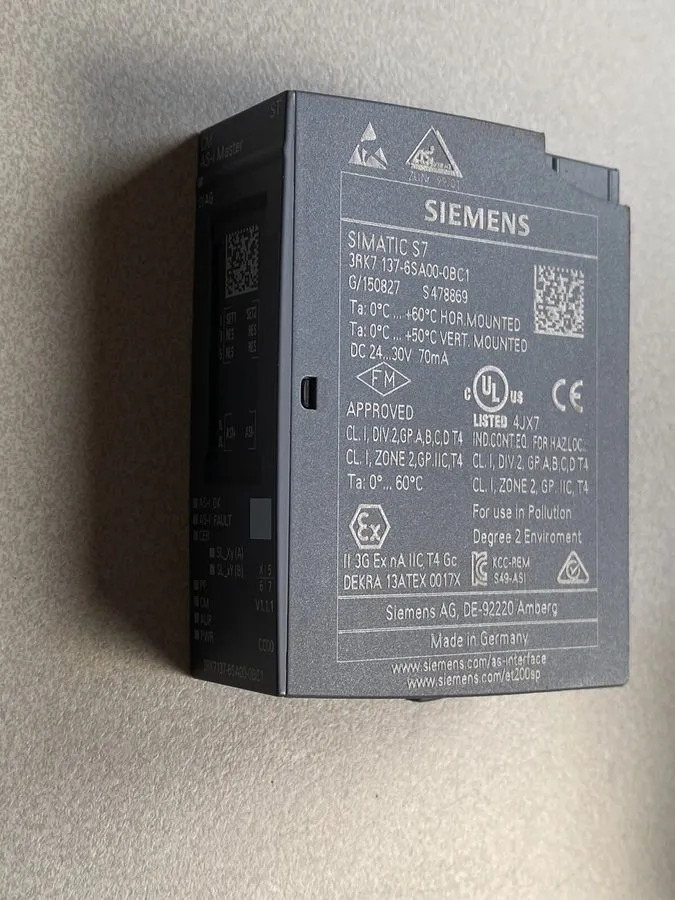 Модуль ввода-вывода Siemens 6ES7138-6AA00-0BA0 TM Count ST 1x24V ET200SP — фото лота 2