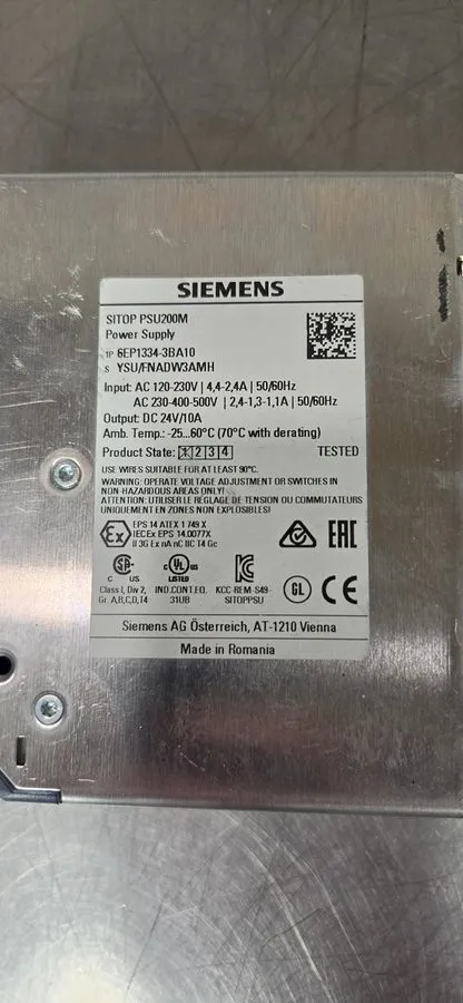 Блок питания Siemens SITOP PSU200M 10 A power supply 6EP1334-3BA10