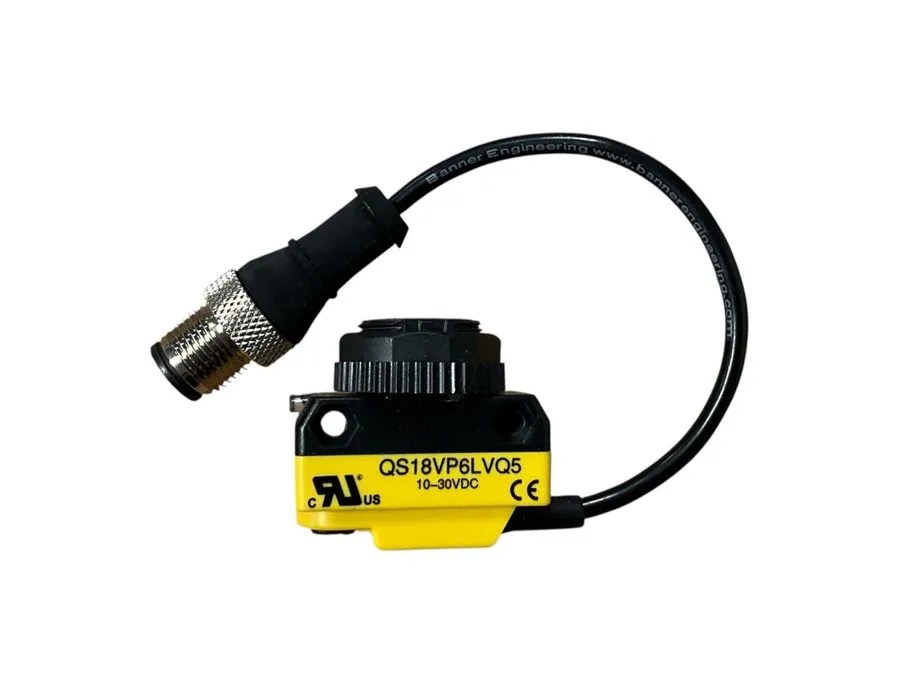 Фотоэлектрический датчик BANNER QS18VP6LVQ5 Photoelectric Sensor 10-30VDC USA lo