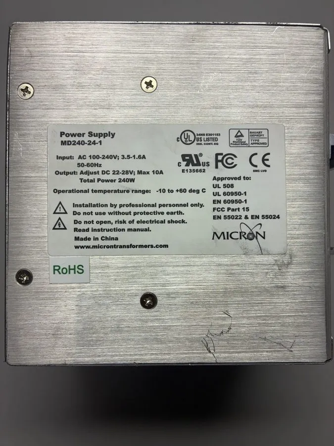 Блок питания MICRON INDUSTRIES MD240-24-1 DINERGY POWER SUPPLY