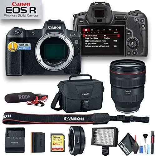Фотокамера Canon EOS R Mirrorless Camera (3075C002) + Canon RF 24-70mm + More