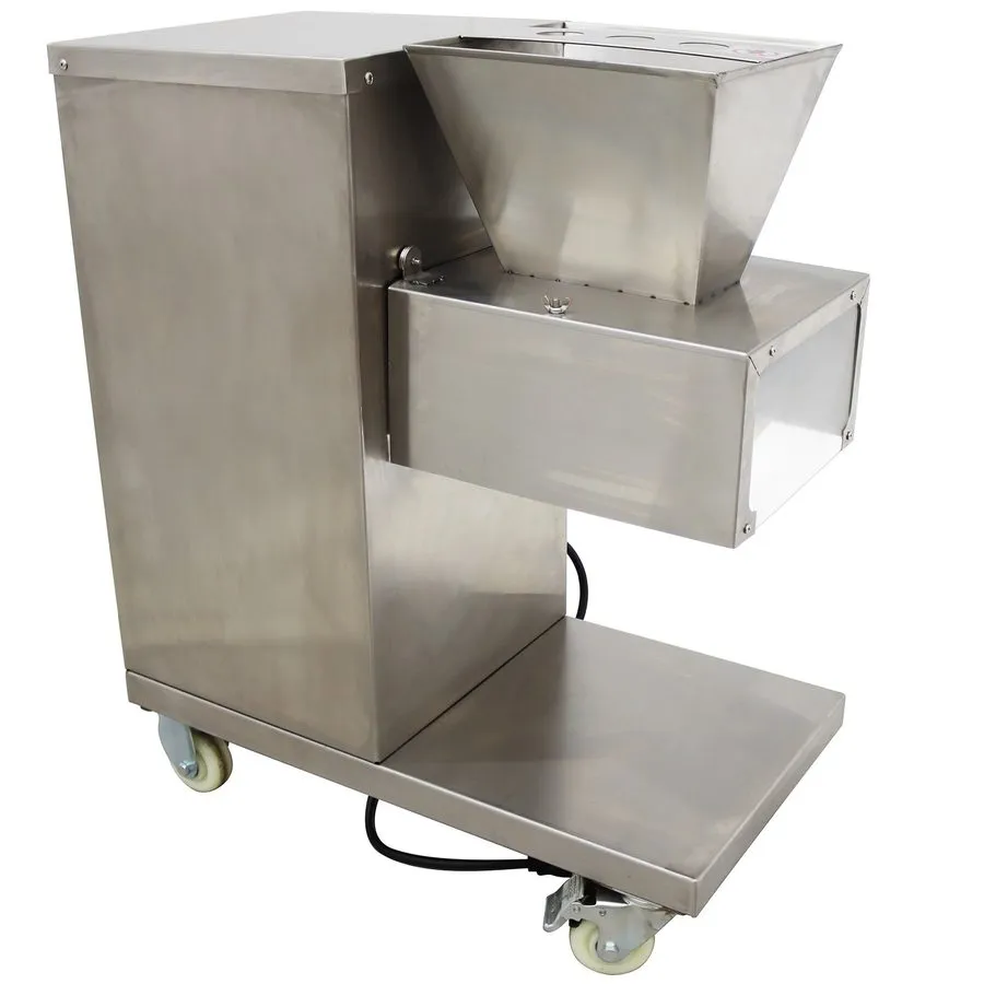 Слайсер 110V Commercial Electric Meat Slicer Cutter with 3mm Blade Output 800KG/