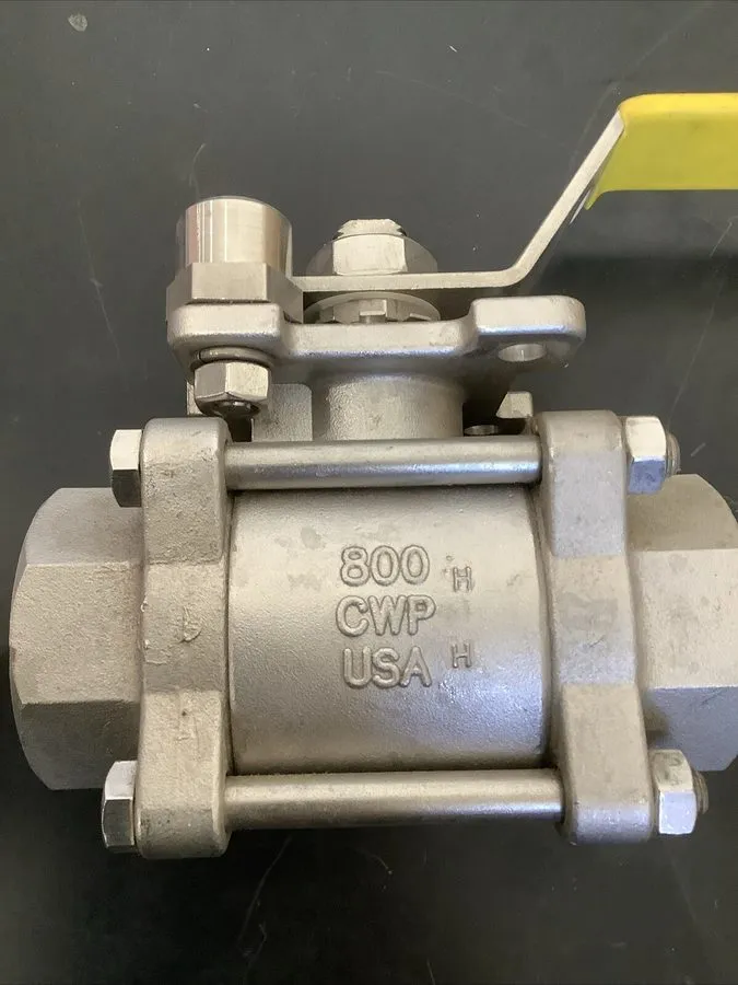 Клапан Apollo 1-1/4" Full Port Ball Valve stainless steel 86R-106-01 L16 — фото лота 2