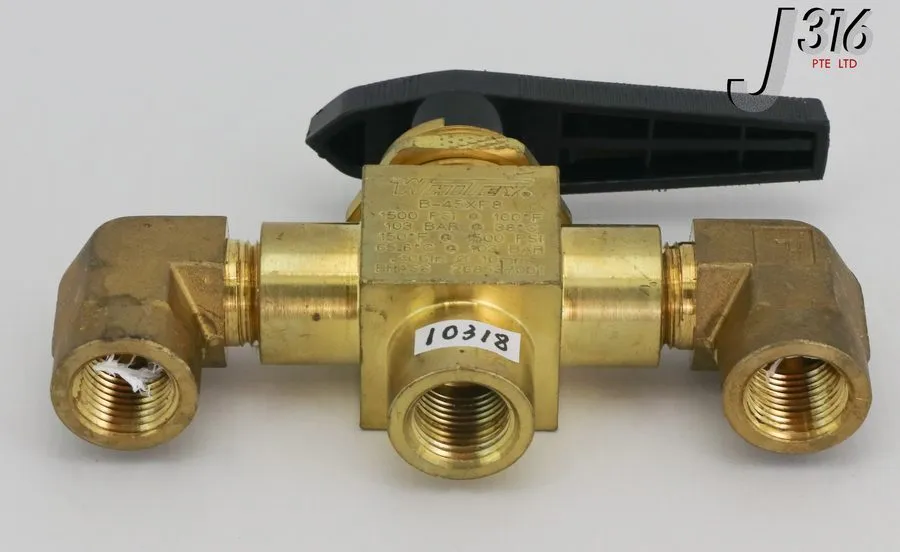 Клапан 10318 SWAGELOK WATER VALVE, AMAT P/N: 0010-75363 B-45XF8