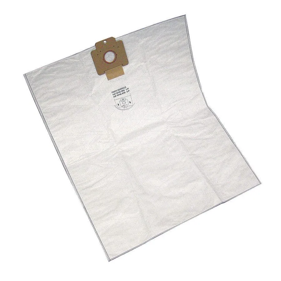 Складское оборудование NILFISK 1470746010 Vacuum Bag,Paper,2-Ply,Reusable,PK3 4R — фото лота 1