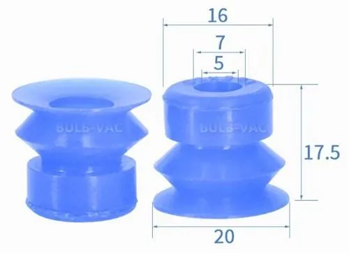 Вакуумная присоска 10X для Open bag vacuum silicone suction cup APEX-20 installa