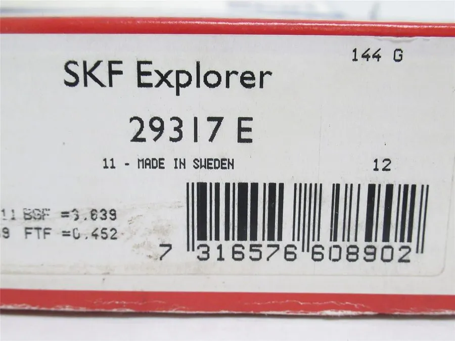 Подшипник 256418 New- SKF 22217 EK/C3 Spherical Roller Bearing 85mmID x 150mmOD