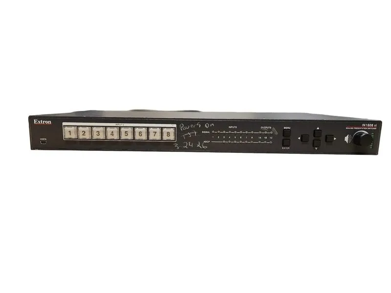 Видеокоммутатор Extron IN1608 DTP 330 Extension Scaling Presentation Switcher
