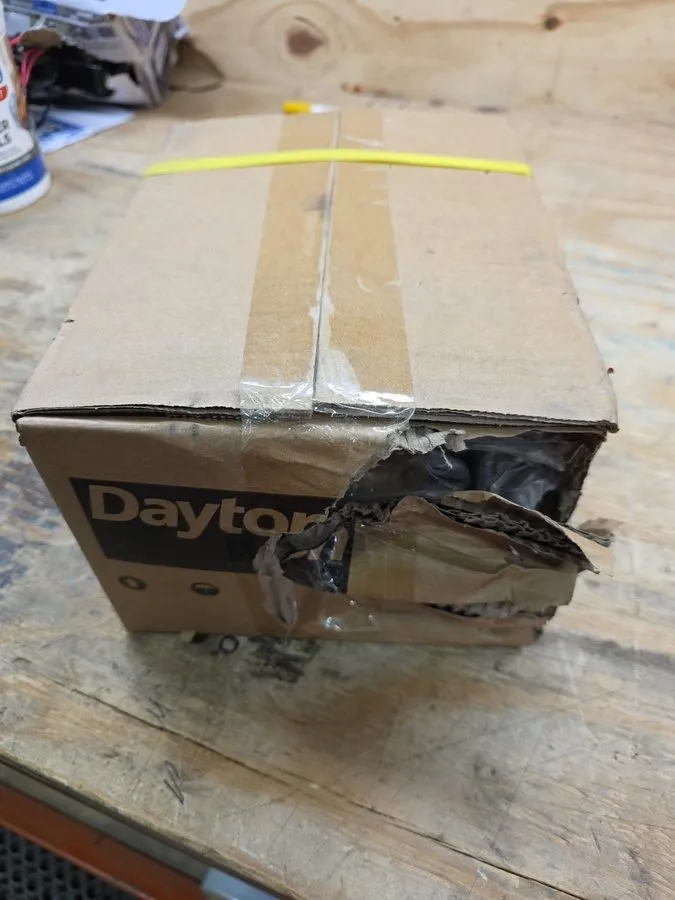 Таль Dayton 38Ev03 Low Headroom Chain Hoist,1000 Lb.,15 Ft — фото лота 1