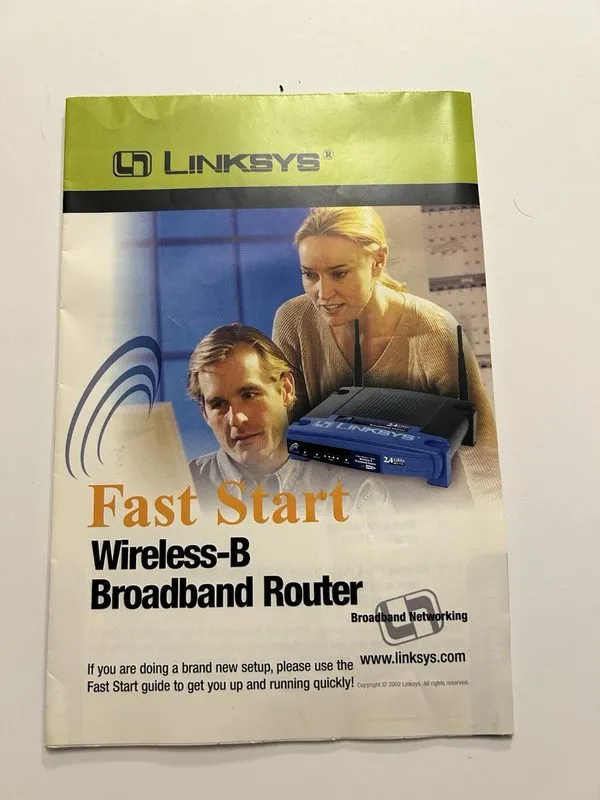 Маршрутизатор LINKSYS BEFW11S4 WIRELESS-B 2.4GHz 4-PORT BROADBAND ROUTER 802.11B — фото лота 4