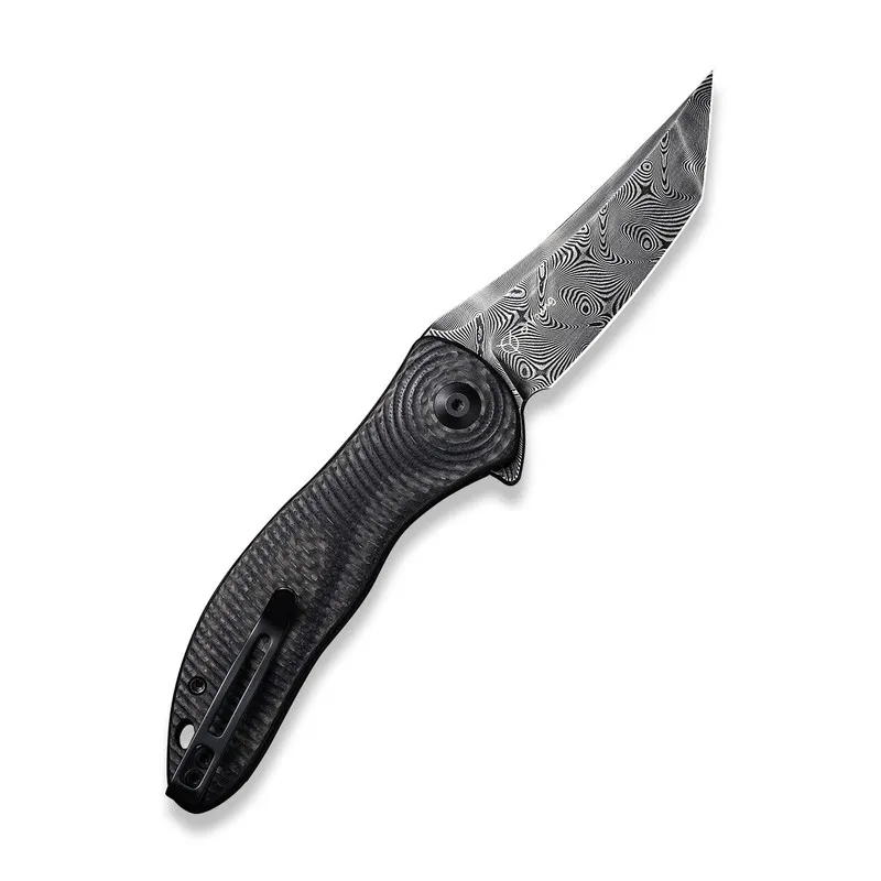 Сервер Civivi Synergy3 Linerlock Tanto C20075B-DS1 3.25" Damascus Carbon Fiber F
