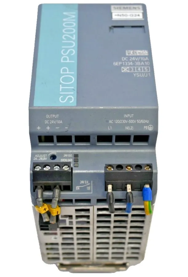 Блок питания Siemens SITOP PSU200M 10 A power supply 6EP1334-3BA10 — фото лота 1