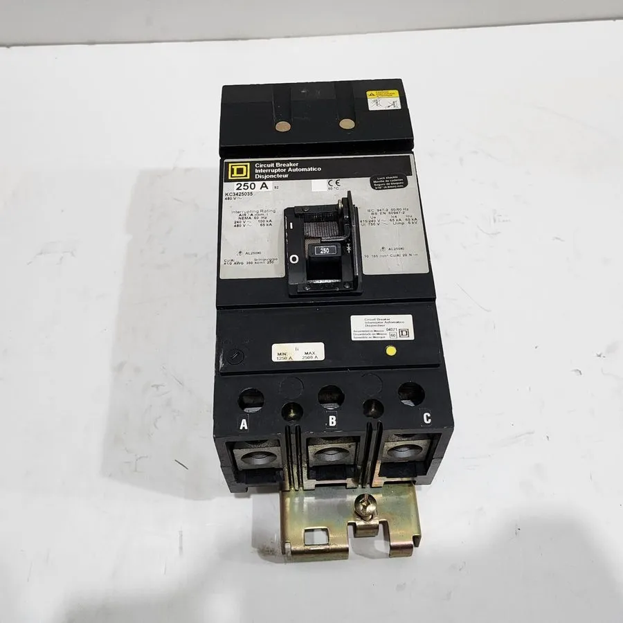 Автоматический выключатель SQUARE D KC3425035 CIRCUIT BREAKER 250A 480V