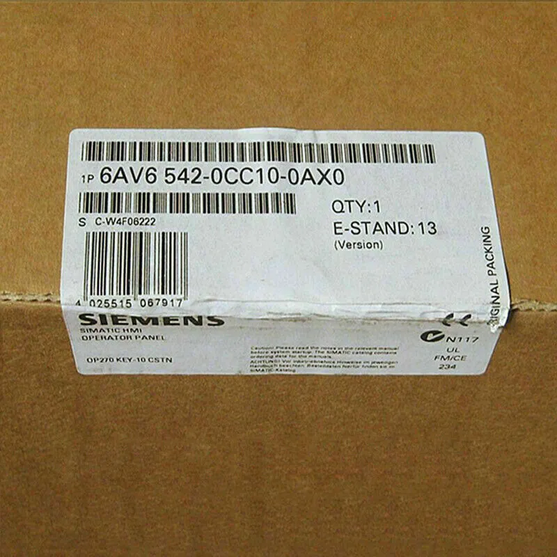 Панель оператора Siemens 6AV6542-0CC10-0AX0 Touch Panel HMI One