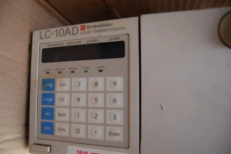 Хроматограф Shimadzu LC-10ADVP (LC-10AD VP) HPLC liquid chromatograph pump